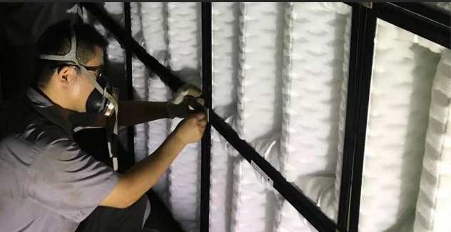 保險杠涂裝中的漆霧過濾器 保險杠涂裝中的漆霧過濾器