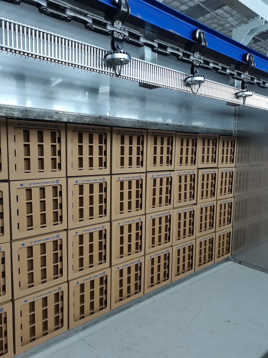 干式漆霧過濾紙盒泵噴房應用 干式漆霧過濾紙盒泵噴房應用